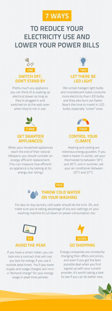 7 ways to reduce your energy use